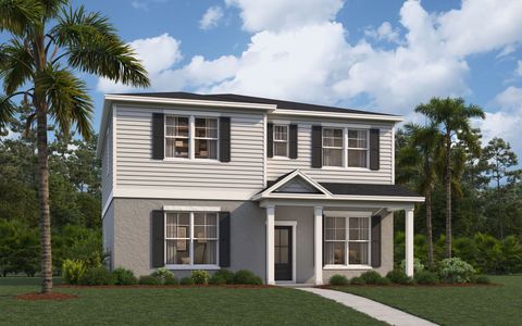 New construction Single-Family house 5512 Compass Rose Wy, Apollo Beach, FL 33572 plan Weybridge - image
