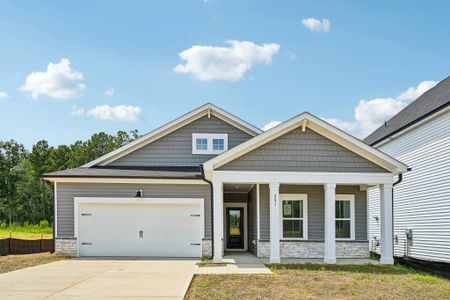 New construction Single-Family house 241 S Harvest Rdg Wy, Wilson's Mills, NC 27520 plan Caswell II - image