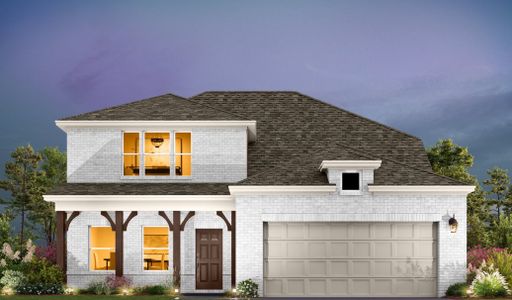 New construction Single-Family house 12613 Raven Meadow Dr, Buda, TX 78610 plan Winchester - image