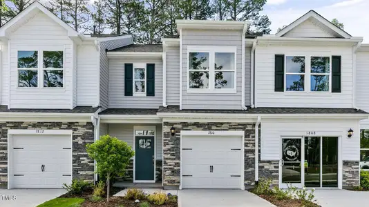 New construction Townhouse house 1947 Hinesley Dr, Durham, NC 27703 plan Denver - image