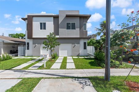 New construction Townhouse house 3735 Sw 28Th St, Unit LEFT, Miami, FL 33134 - photo 0