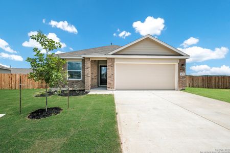 New construction Single-Family house 13611 Turnesa Terrace, San Antonio, TX 78221 Huxley- photo 0