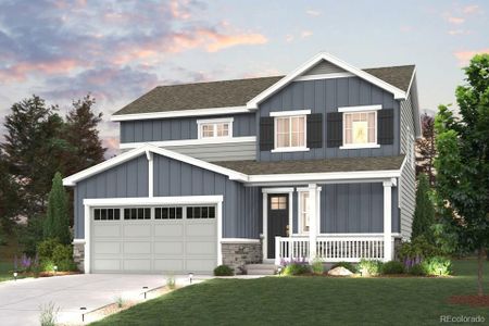 New construction Single-Family house 3344 N Irvington St, Aurora, CO 80019 plan The Hudson - image