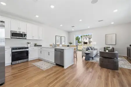 New construction Townhouse house 11373 Briley May Wy, Riverview, FL 33578 plan The Covington - image