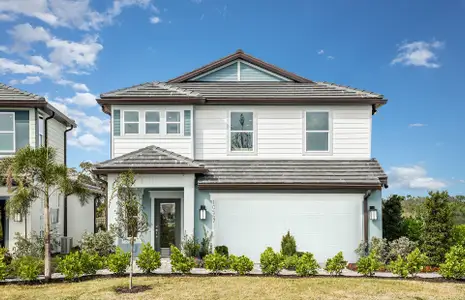 New construction Single-Family house 10206 Cross River Trl, Parrish, FL 34219 plan Williston - image