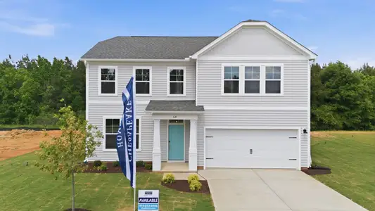 New construction Single-Family house 64 Peach Grove Wy, Lillington, NC 27546 plan The Hawthorne - image