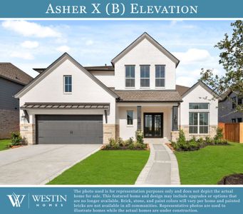 New construction Single-Family house 21922 Bay Skipper Dr, Cypress, TX 77433 plan The Asher X - image