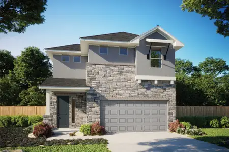 New construction Single-Family house 11216 Koko Cayuse Trl, Manor, TX 78653 plan Silverton - image