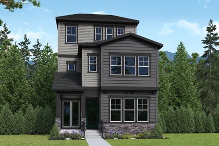 New construction Single-Family house 6731 Knapp Dr, Colorado Springs, CO 80924 plan The Castlegate - image