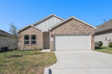 New construction Single-Family house 1123 Lulu Lane, Willis, TX 77318 - photo 0