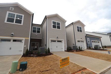 New construction Townhouse house 3193 Mission Olive Pl, New Hill, NC 27562 Hazelnut - Townhome Series- photo 69 69