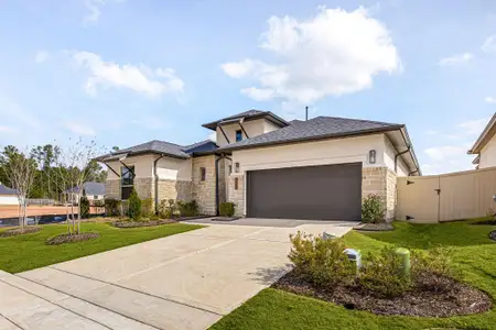 New construction Single-Family house 302 Marsh Wren Wy, Magnolia, TX 77354 plan Cambridge - image