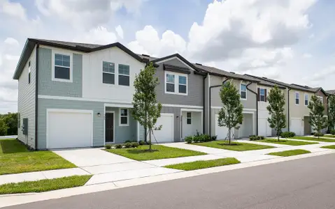 New construction Townhouse house 6314 Kay Morgan Lane, Gibsonton, FL 33534 - photo 0