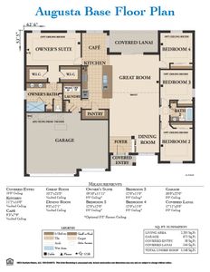 New construction Single-Family house 26 Firethorn Ln, Palm Coast, FL 32137 plan Augusta - image
