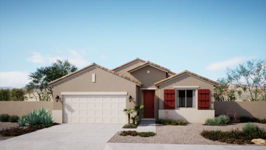 New construction Single-Family house 7044 E Bushy Trail Lane, San Tan Valley, AZ 85143 - photo 0