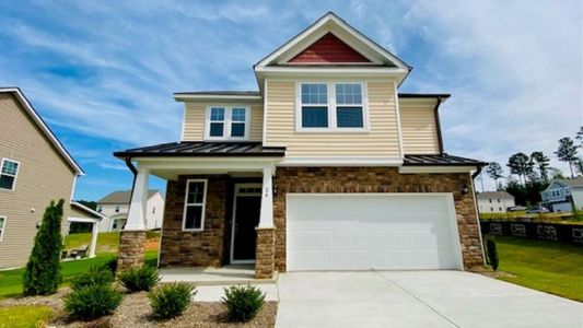 New construction Single-Family house 24 Steel Springs Lane, Angier, NC 27501 Merlot- photo 0