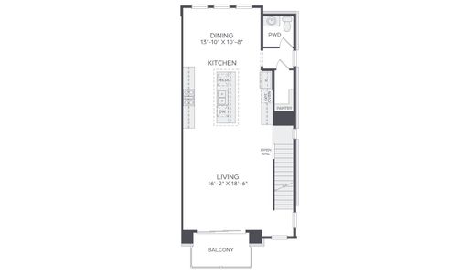 New construction Townhouse house 14701 Live Oak Cir, Addison, TX 75001 plan Magnolia End Right - image 5