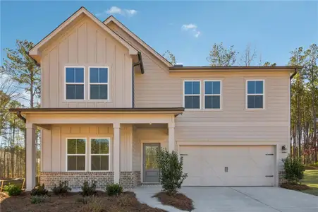 New construction Single-Family house 5337 Heron Bay Blvd, Locust Grove, GA 30248 plan Astrid - image
