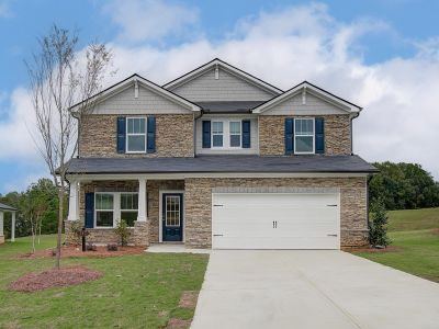 New construction Single-Family house 377 Sope Creek Cir, Pendergrass, GA 30567 null- photo 24 24