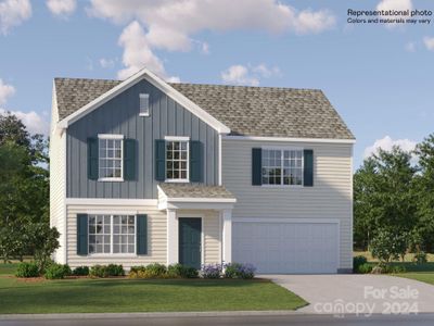 New construction Single-Family house 1604 Cannonball Lane, Bessemer City, NC 28016 Bishop- photo 0