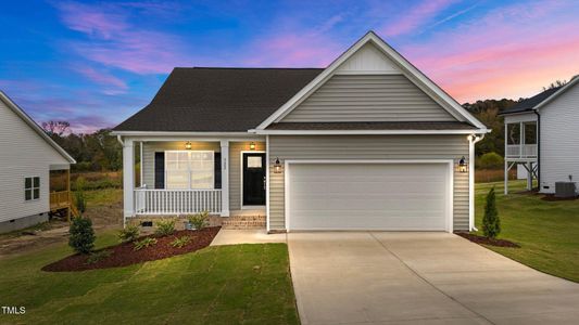 New construction Single-Family house 322 Pecan Valley Way, Four Oaks, NC 27524 Buck Island II- photo 0