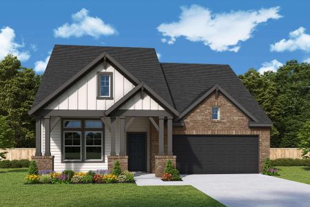 New construction Single-Family house 637 Old Mining Ln, League City, TX 77546 plan The Pine - image