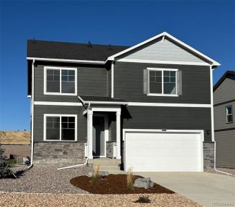 New construction Single-Family house 3305 Belleville Ridge Road, Elizabeth, CO 80107 - photo 0