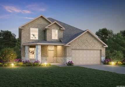 New construction Single-Family house 7726 Granger Cv, San Antonio, TX 78252 plan The Campbell - image