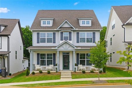 New construction Single-Family house 127 Marble Tree Wy, Ball Ground, GA 30107 plan Abbeyville - image