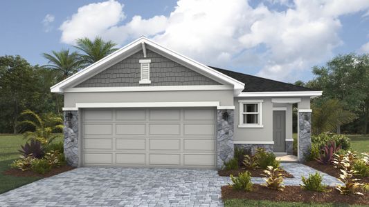 New construction Single-Family house 1825 Hammock Trace Dr, Parrish, FL 34219 plan Allex - image
