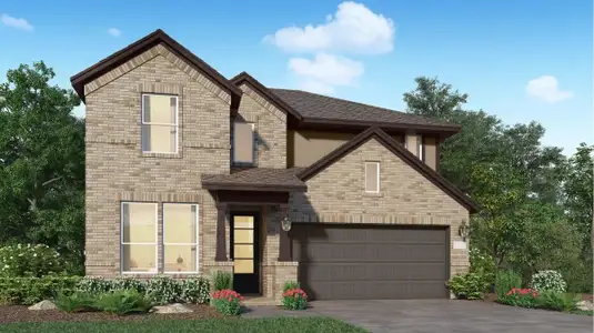 New construction Single-Family house 21711 Willow River Canyon Ln, Waller, TX 77484 plan Pelham - image