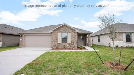 New construction Single-Family house 9561 Swedish Oak Dr, Corpus Christi, TX 78410 plan Camden - image