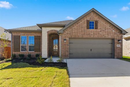 New construction Single-Family house 2041 Kelva Dr, Haslet, TX 76052 plan San Gabriel II - image