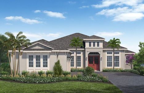 New construction Single-Family house 16610 Town Center Pkwy N, Loxahatchee, FL 33470 plan Highland - image