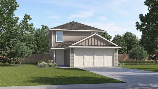 New construction Single-Family house 208 Kendall Ln, Maxwell, TX 78656 plan The Emory - image