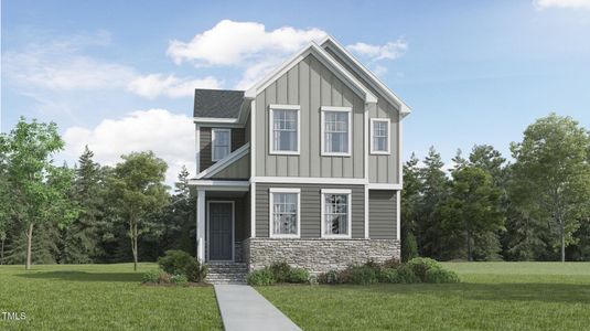 New construction Single-Family house 5529 Cayden Cove Dr, Wendell, NC 27591 Waterbury- photo 0