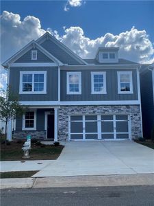 New construction Townhouse house 282 Lakeside Pl, Canton, GA 30114 The Lanier- photo 0