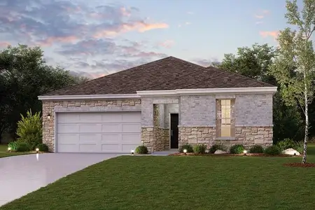 New construction Single-Family house 11006 Youngquist Dr, Mont Belvieu, TX 77535 plan Davis - image