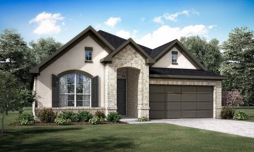 New construction Single-Family house 213 Teakmill Trl, San Marcos, TX 78666 plan Sorano - image