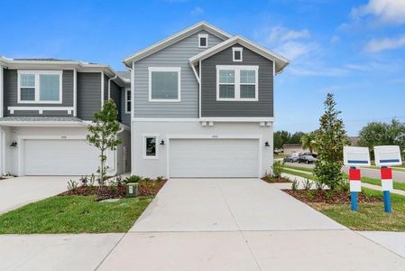 New construction Townhouse house 17172 Balance Cove, Land O' Lakes, FL 34638 Bingley II- photo 0