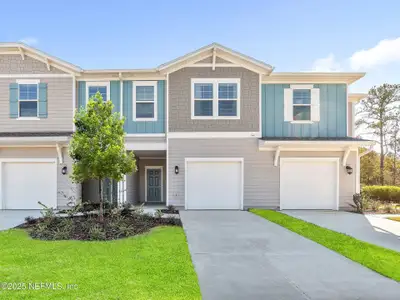 New construction Townhouse house 1719 Pacifico Way, Jacksonville, FL 32211 Truman- photo 0