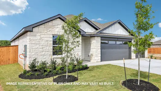 New construction Single-Family house 204 Rivers Edge Dr, Georgetown, TX 78628 plan The Fairfield - image
