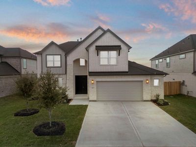 New construction Single-Family house 4514 Whisperwood Dr, Rosenberg, TX 77471 plan 659 - image