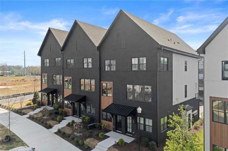 New construction Townhouse house 642 Soul Aly, Unit 105, Alpharetta, GA 30009 plan Anniston - image
