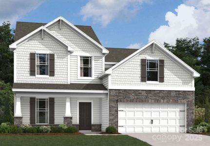 New construction Single-Family house 921 Barker St, Monroe, NC 28112 plan Erie II - image