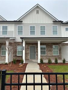 New construction Townhouse house 413 South Point Boulevard, Mcdonough, GA 30253 Easton- photo 0