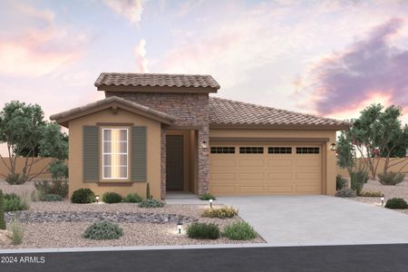 New construction Single-Family house 32017 N 117Th Ave, Peoria, AZ 85383 Castillo Series - Bluebell- photo 0