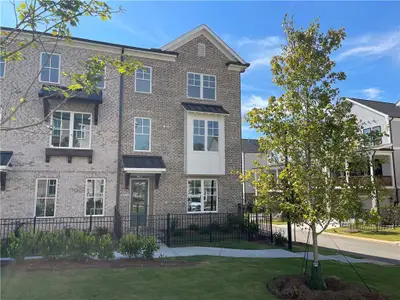 New construction Townhouse house 4575 Deanston Ct, Unit 391, Peachtree Corners, GA 30092 plan The Grayson II - image