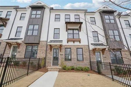 New construction Townhouse house 653 Silva St, Unit 139, Cumming, GA 30040 plan The Glendale - image