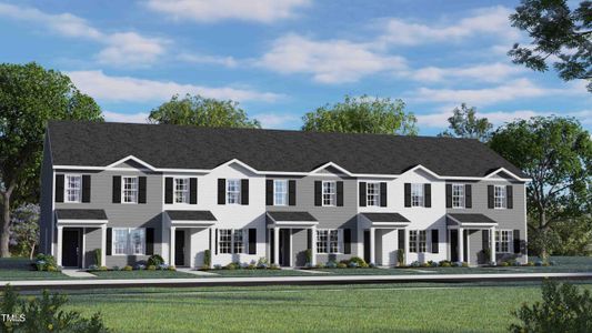 New construction Townhouse house 190 Seymour Vlg Dr, Goldsboro, NC 27534 plan PEARSON - image